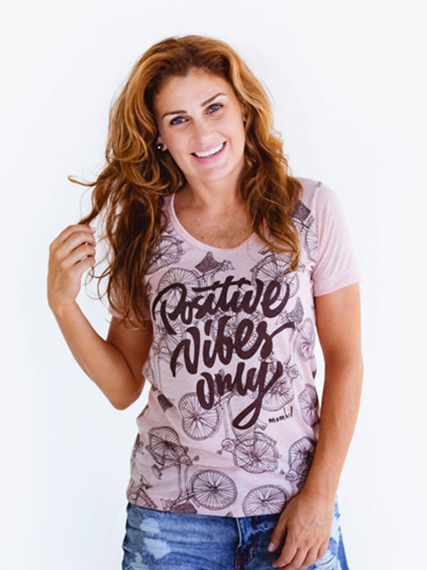 T-shirt Positive Vibes Only